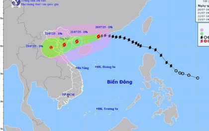 Bão số 3 cách Quảng Ninh - Hải Phòng khoảng 400km, Bắc Bộ mưa to đến rất to