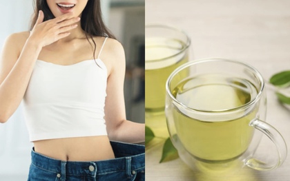 Trà xanh pha cùng 1 món đầy nhớt lại thành thức uống diệt mỡ tự nhiên, có người giảm được 18kg