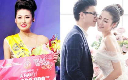 7 năm cưới chồng kém tuổi, Á hậu có gương mặt phúc hậu nhất Việt Nam giờ ra sao?