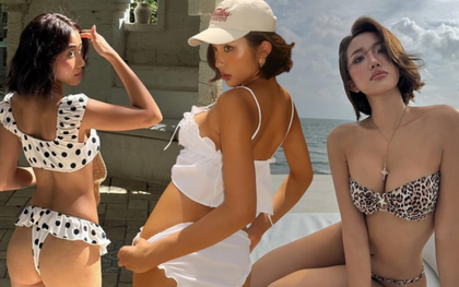 Huyền 2k4 diện bikini nóng hơn mùa hè, dáng đỉnh đến nỗi không ai nghĩ cô đã qua sinh nở