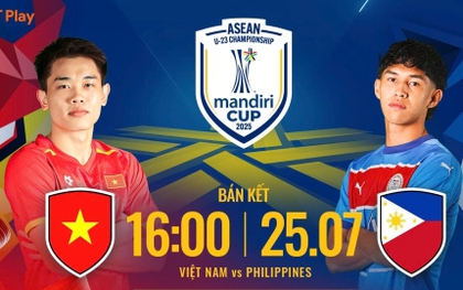 Xem trực tiếp U23 Việt Nam vs U23 Philippines ngày 25/7 trên kênh nào?