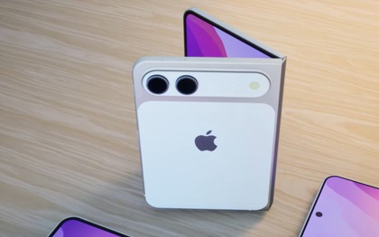 iPhone màn hình gập đầu tiên của Apple lộ diện