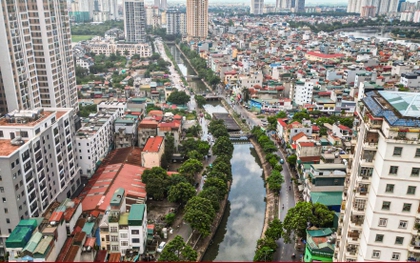 Cận cảnh 4 'dòng sông chết' ở nội đô Hà Nội sắp được hồi sinh