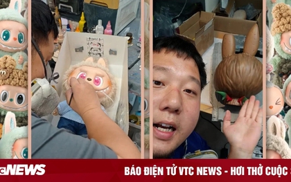 Nở rộ nghề 'bác sĩ' chuyên sửa Labubu