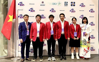 Việt Nam giành 4 huy chương Olympic Sinh học 2025, vào top 10 thế giới