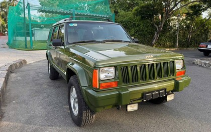 Ông Đặng Lê Nguyên Vũ lại có thêm 'hàng độc': SUV địa hình Jeep Cherokee gần 25 năm tuổi chỉ mới đi hơn 1.600km