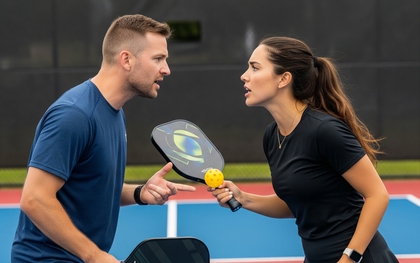 5 biểu hiện của người EQ thấp trên sân pickleball, bị đồng đội "né gấp"