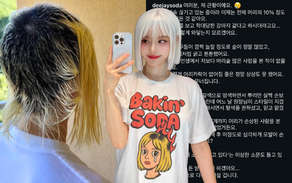 1 tháng sau sự cố kinh hoàng, nữ DJ đăng tâm thư gây sốc về chủ salon tóc và tình hình đáng quan ngại