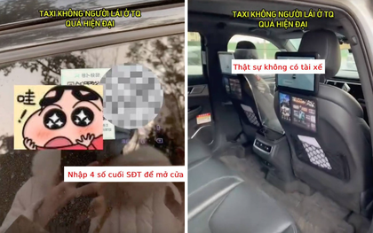Khách Việt thử gọi taxi "độc lạ" ở Trung Quốc, thốt lên: "Họ đang sống ở năm 2050"!