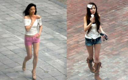 Angelababy đi bộ cũng thành khoảnh khắc bất phân thắng bại với Jeon Ji Hyun