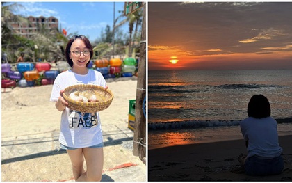 Bỏ việc lương gần 50 triệu/tháng, cô gái về biển "chữa lành": Gia đình ngăn cản, sợ sống lông bông, thiếu ổn định