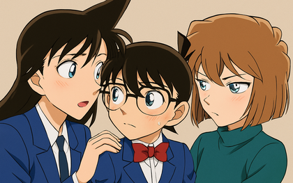 "Không để ai là tiểu tam" - 3 hành động EQ cao của Shinichi khi đứng giữa Ran và Haibara