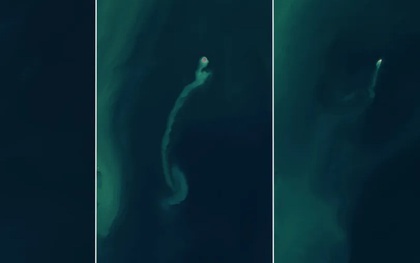 Vệ tinh NASA phát hiện "đảo ma" kỳ lạ giữa biển Caspi