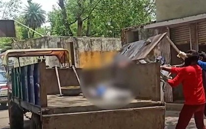 Phát hiện "bí mật" đáng sợ trên chiếc xe chở rác
