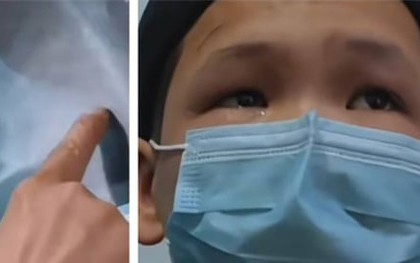 Cậu bé có trái tim biến dạng như một chiếc giày