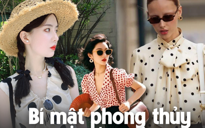 Tại sao những con giáp này mặc trang phục họa tiết chấm bi lại thường gặp may mắn?