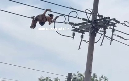 Người phụ nữ bò trên đường dây diện khiến cả phố hoảng sợ: Tình trạng sức khỏe sau khi bị ngã xuống