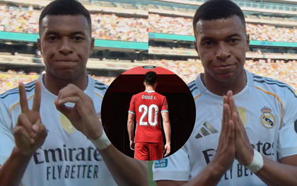 Mbappe ăn mừng đầy xúc động tưởng nhớ Diogo Jota khi lập siêu phẩm giúp Real thắng nghẹt thở Dortmund ở FIFA Club World Cup