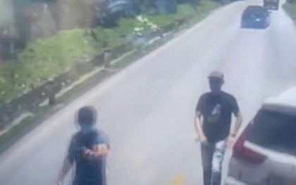 Vụ rút súng đe dọa bắn tài xế: Tạm giữ các đối tượng liên quan