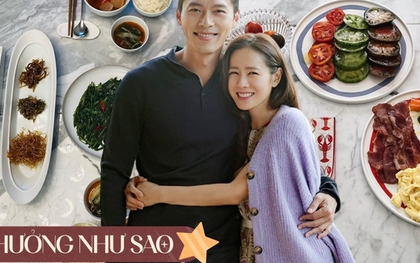 Vợ chồng Son Ye Jin chăm nấu ăn tình cảm, loạt đĩa "nghệ cả củ" cũng gây chú ý