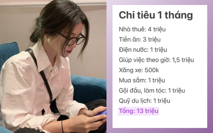 Không bỏ gội đầu và thuê giúp việc, cô gái Hà Nội lương 13 triệu, tiết kiệm 0 đồng: Nghèo mà thảnh thơi?