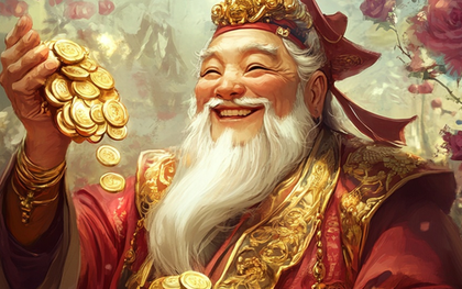 Nửa cuối tháng 6 Âm lịch, 4 con giáp được Thần tài nhét vàng tận tay, tiền đầy túi: top 1 giàu càng thêm giàu