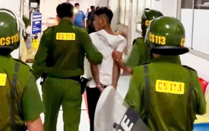 Công an bắt giữ đối tượng phê ma túy vô bệnh viện gây rối