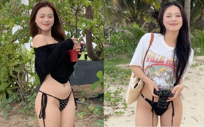 Nàng WAG hot girl gây choáng với loạt ảnh bikini "nóng bỏng mắt", bảo sao Nhâm Mạnh Dũng say đắm bất chấp yêu xa!