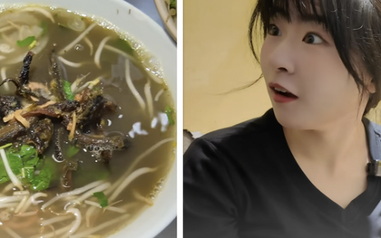 Khách Trung Quốc lần đầu ăn 1 loại miến Việt Nam, "hốt hoảng" vì 3 thứ này quá ngon