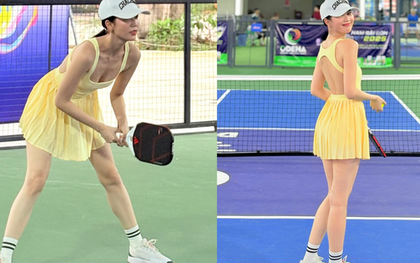 Ngọc Trinh khoe dáng nuột nà “đốt mắt” trên sân pickleball, outfit hở bạo lại gây tranh cãi dữ dội