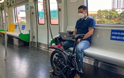 Từ hôm nay, người dân TP.HCM có thể mang xe đạp lên tàu Metro