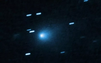 Kính viễn vọng không gian Hubble chụp hình rõ nhất về sao chổi liên sao 3I/ATLAS