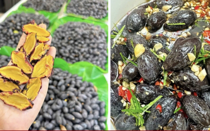 Mẹ đảm Nghệ An gây sốt mạng với món trám nếp ngâm mắm