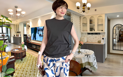 Không cần nội thất đắt tiền, mẹ tôi khiến căn hộ 90m² nhìn sang hơn cả biệt thự