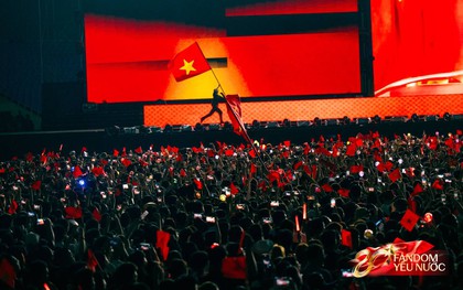 Những hình ảnh không thể quên trong Concert Quốc Gia ở sân Mỹ Đình