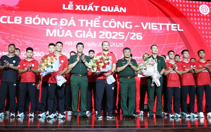 CLB Thể công Viettel đặt mục tiêu vô địch V.League 2025/26