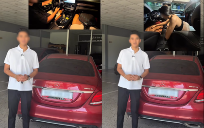 Clip đôi nam nữ bị quay cảnh thân mật trong xe Mercedes gây bức xúc: Luật sư chỉ rõ loạt vi phạm có thể bị xử lý