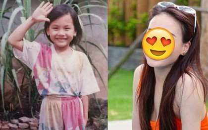 Bức ảnh 1 bé gái cười tít mắt gây sốt: Hiện là thượng úy, diễn viên đình đám, dạy con cực hay