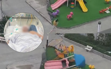 Vợ mất vì bị cầu trượt khu chung cư bay trúng giữa giông lốc kinh hoàng ở Hà Nội, chồng nghẹn ngào bên hai con nhỏ: "Vợ tôi chỉ mong có việc ổn định, vậy mà…"