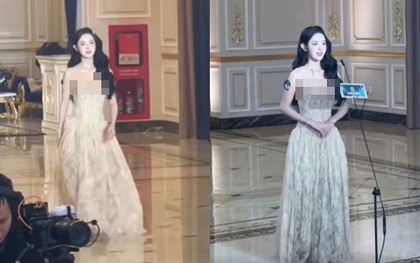 Thí sinh Miss Grand khoe vòng 1 ngồn ngộn khiến dân tình nhức mắt