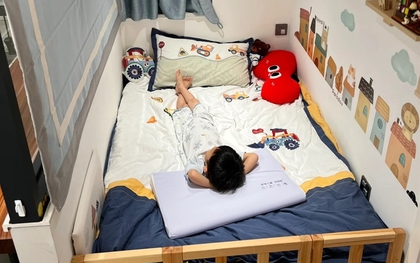 Mẹ liều lĩnh tách đôi bếp làm chỗ ngủ cho con trai 5 tuổi, dân tình lo sốt vó vì một lý do