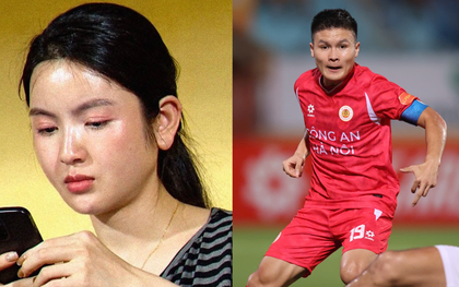Cam thường bắt trọn nhan sắc Chu Thanh Huyền trên sân Hàng Đẫy cổ vũ Quang Hải, liệu có khác xa ảnh trên mạng?