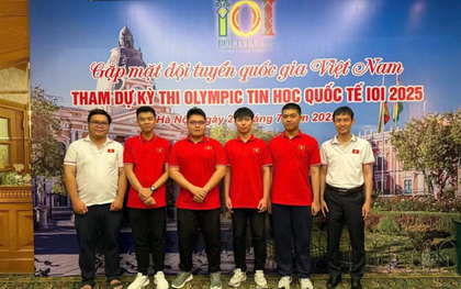 4/4 học sinh Việt giành huy chương Olympic Tin học quốc tế 2025
