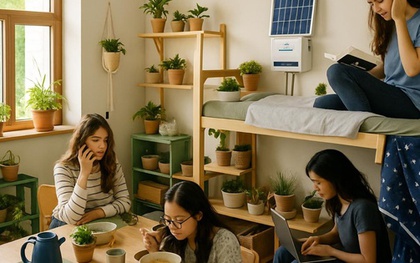 Phòng trọ sinh viên “biến hình”: Không gian nhỏ làm thế nào vẫn dư dả sống xanh?