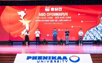 Triệu bước chân trên A80 OpenMap tiếp nối tinh thần Việt Nam
