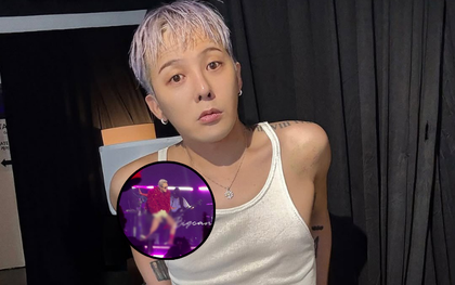 G-Dragon lộ nửa thân dưới một cách hớ hênh, 100 nghìn lượt xem cười cợt