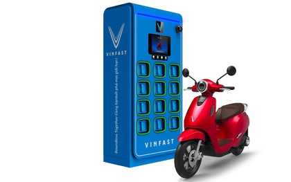 Tỷ phú Phạm Nhật Vượng chơi lớn mở 150.000 trạm đổi pin xe máy điện - dày hơn cả trạm xăng, quyết phổ cập xe VinFast