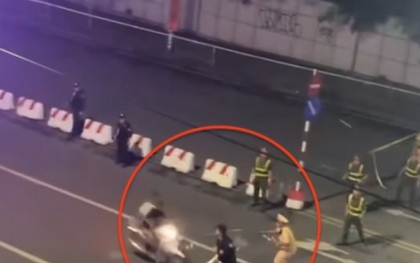 Bị 2 thanh niên tông trực diện, sức khỏe Đại uý Lê Đình Công hiện ra sao?