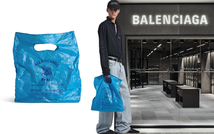 Chiếc túi như “nylon nhàu” giá 25 triệu của Balenciaga khiến mạng xã hội bất mãn