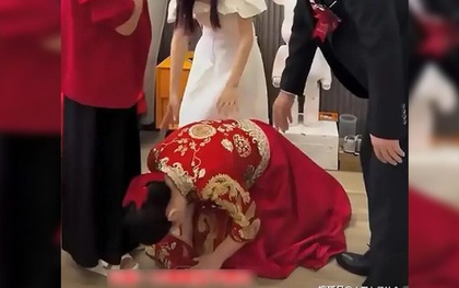 Nhận tiền sính lễ 2 tỷ đồng từ nhà trai, mẹ cô dâu có hành động gây tranh cãi